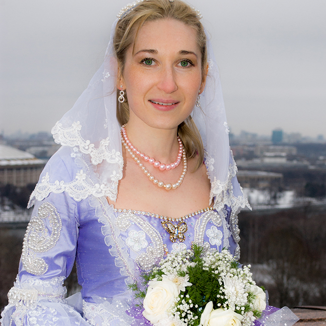 Natalya Bronzova Fashion Collections: Empress Eugenie gown